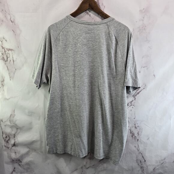 Carhartt T Shirt Mens XL Gray Pocket Relaxed Fit Short Sleeve Delmont Raglan - Picture 5 of 12